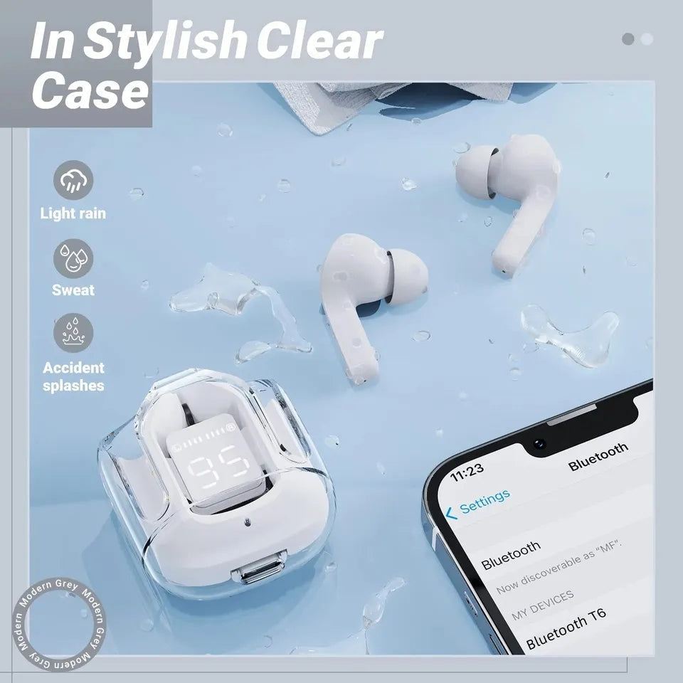 Air 31 Wireless Transparent Earbuds