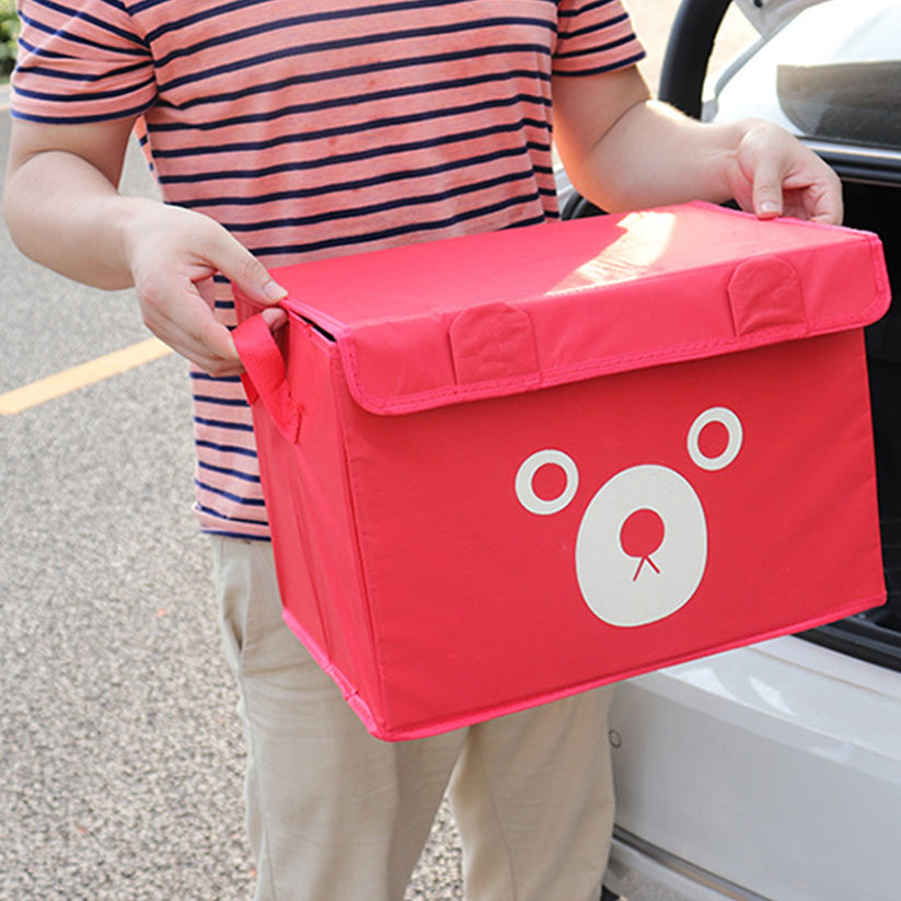 Cartoon Bear Foldable Storage Box For Multipurpose