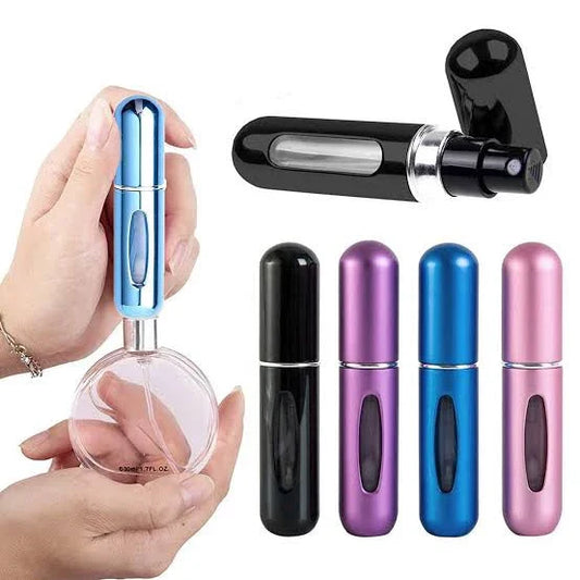 Portable Mini Refillable Perfume Bottle With Spray.