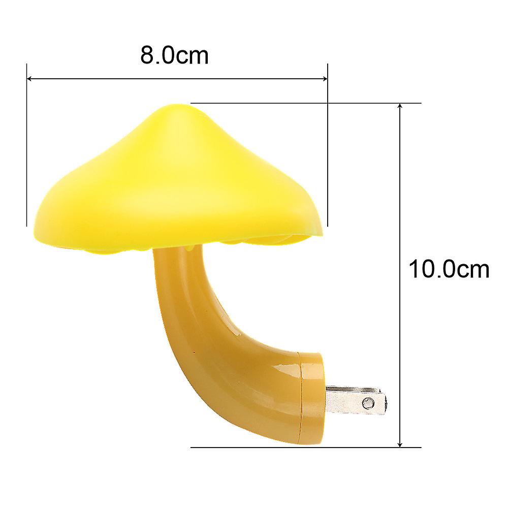 Mushroom Shape LED Auto Sensor Night Lamp