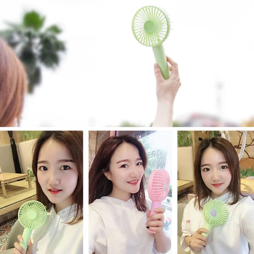 Portable Mini Fan Rechargeable Handheld Fan