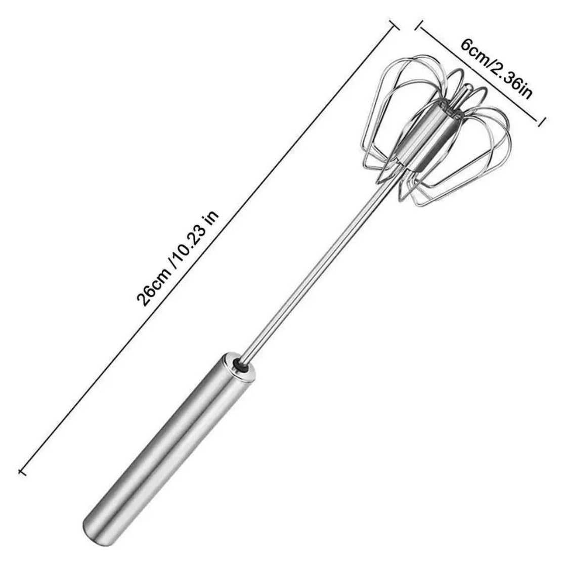 Stainless Steel Spring Egg Beater