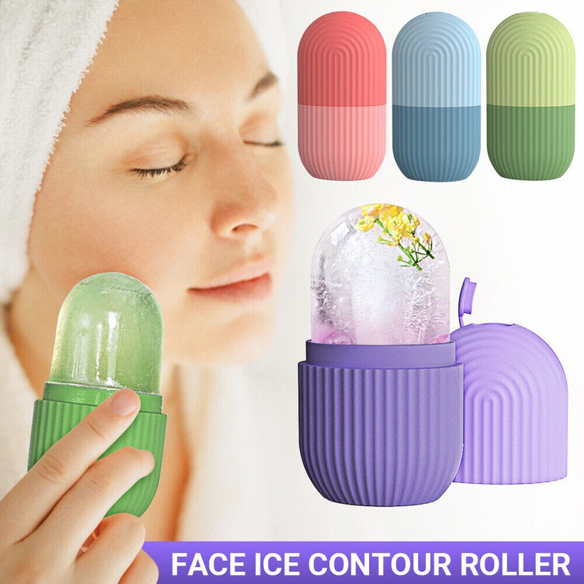 Silicon Ice Cube Face Roller