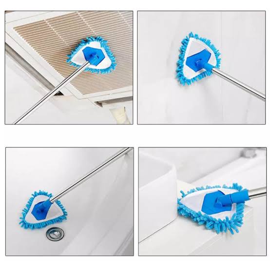 Triangle Shape Extendable Microfiber Mop