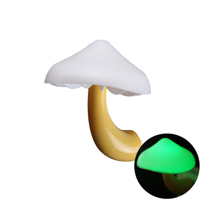 Mushroom Shape LED Auto Sensor Night Lamp