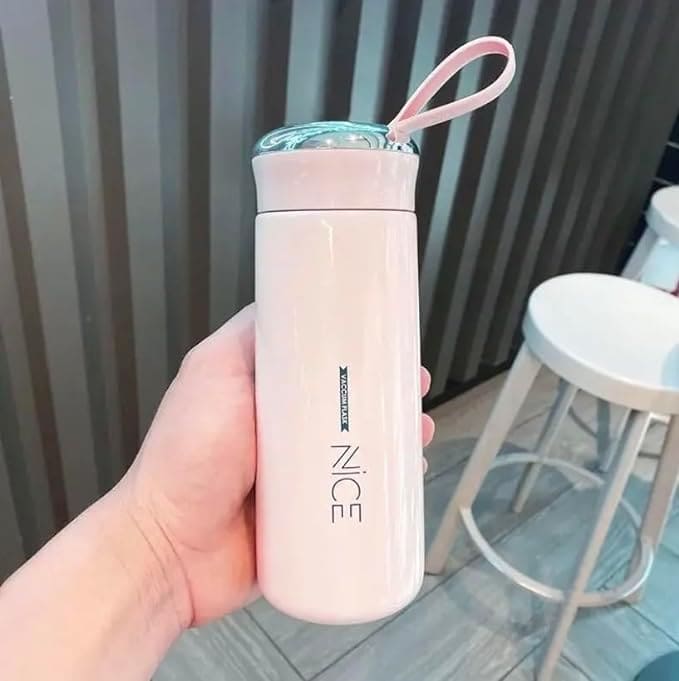 Nice Insulated Glass Water Bottle