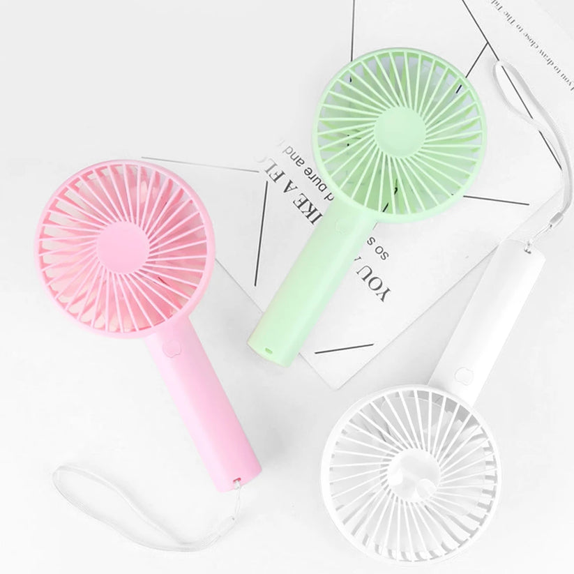 Portable Mini Fan Rechargeable Handheld Fan