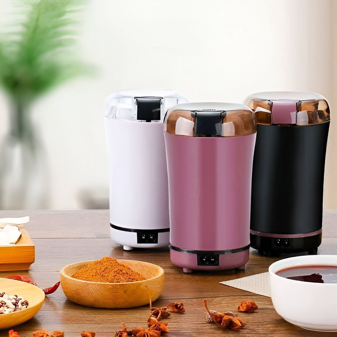 Powerful Electrical Coffee & Spice Grinder