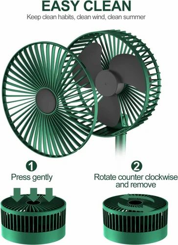 Telescopic Foldable Table Fan - Rechargeable (06 Months Warranty)