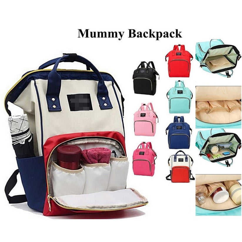 Large Capacity Mummy Bag Maternity Nappy Bag