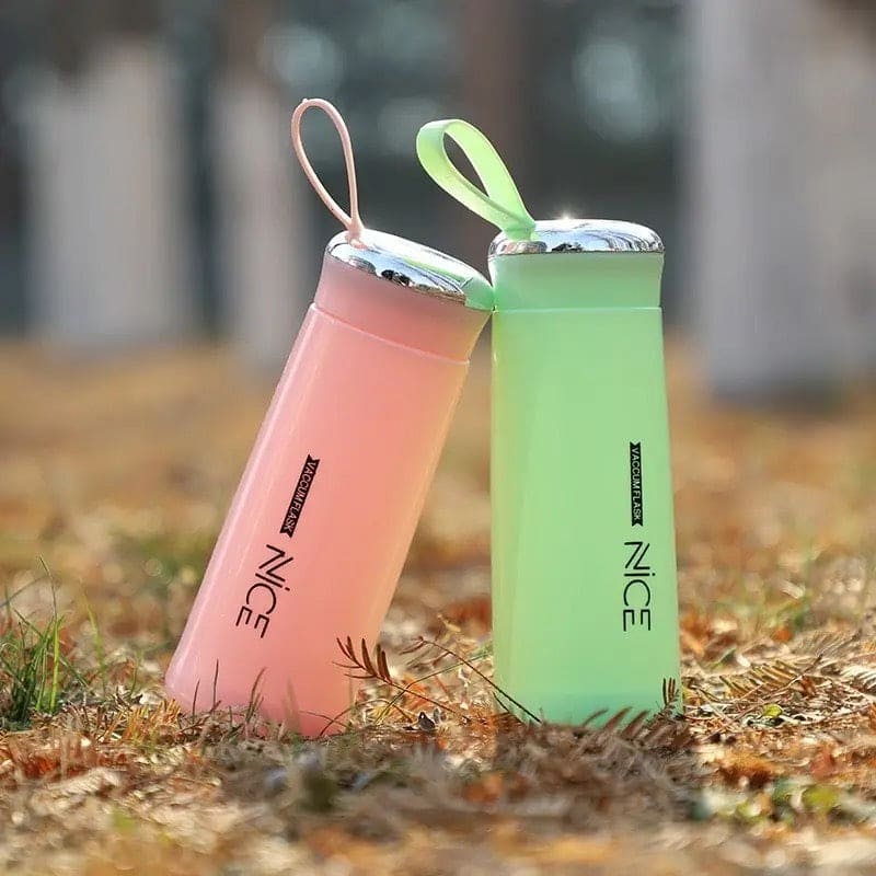 Nice Insulated Glass Water Bottle