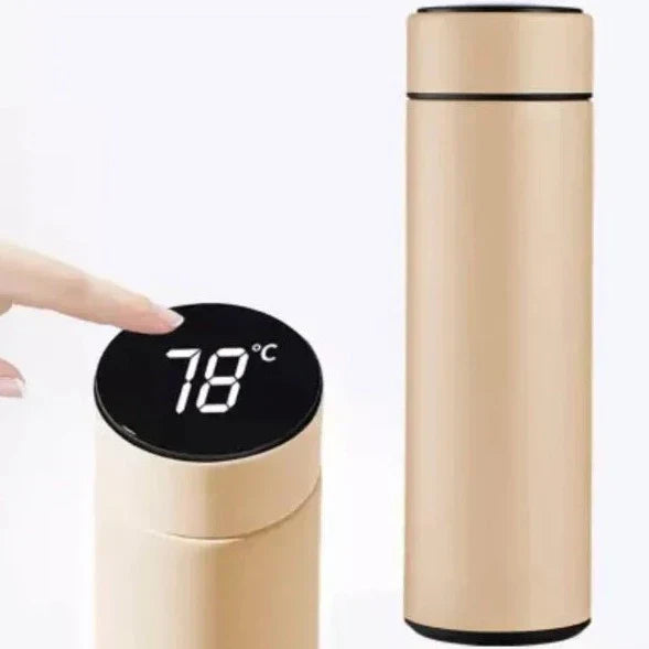 Temperature Display Thermos Water Bottle